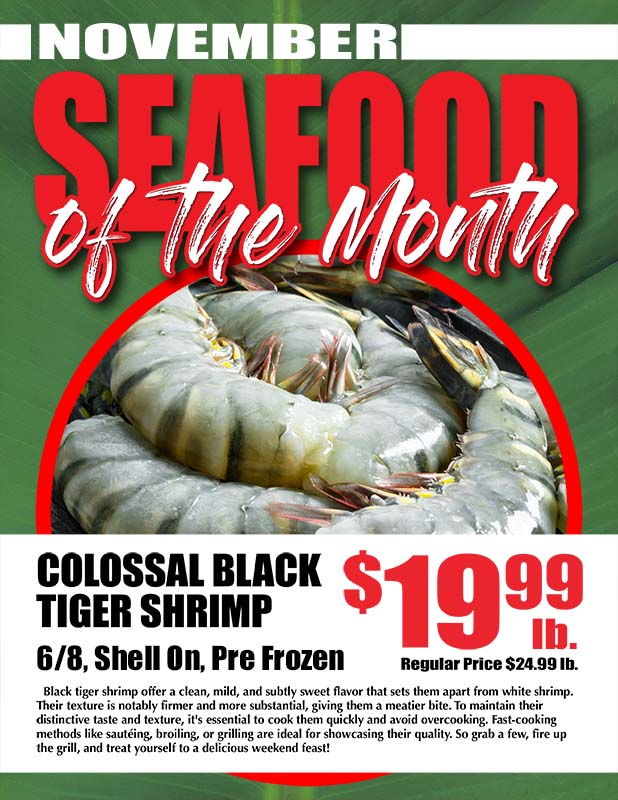 seafood of the month