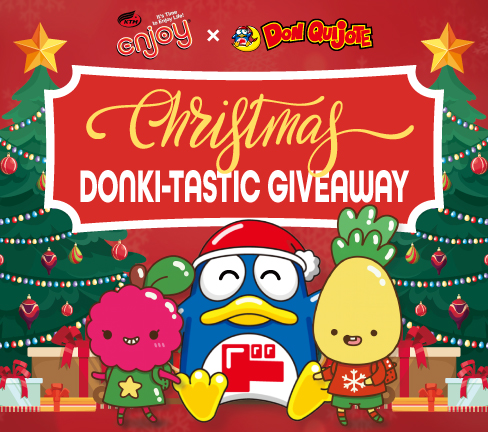 Enjoy x DonQuijote Christmas Donki-tastic Giveaway