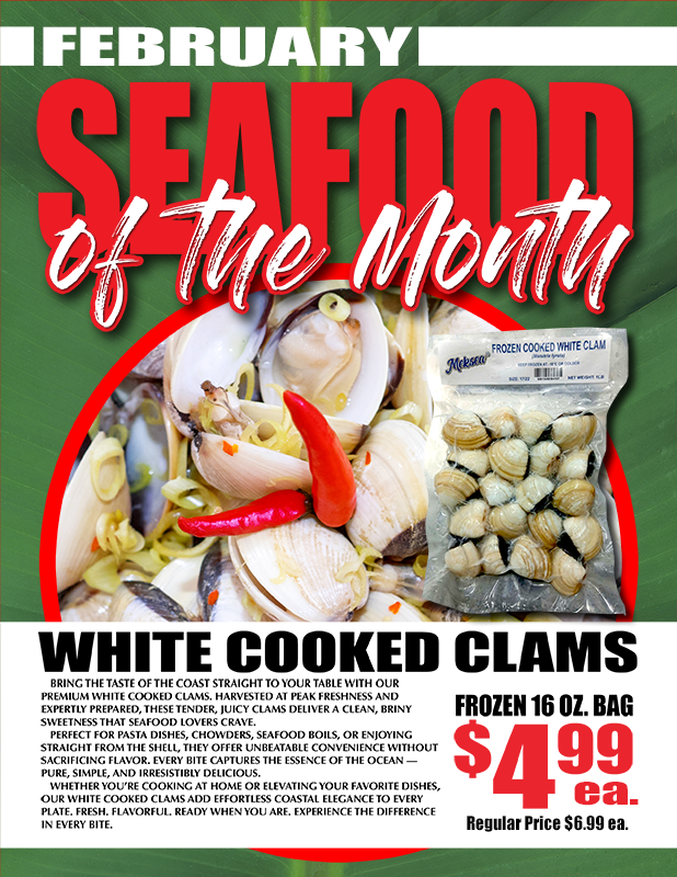 seafood of the month