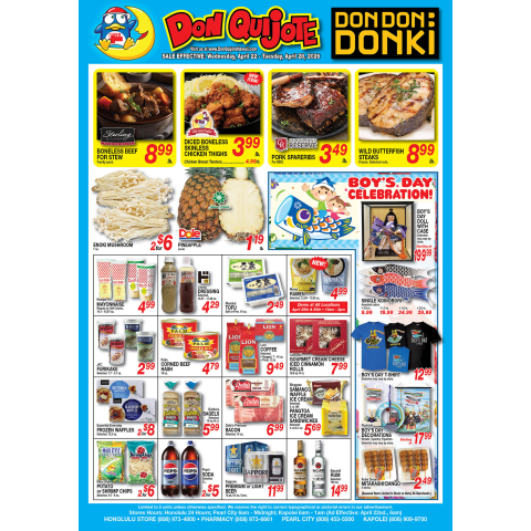 Weekly Flyer Wed, Apr 22, 2026 - Tue, Apr 28, 2026
