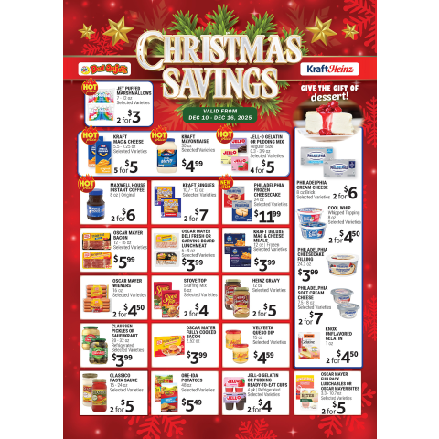 Kraft Heinz - Wed, Dec 10, 2025 - Tue, Dec 16, 2025