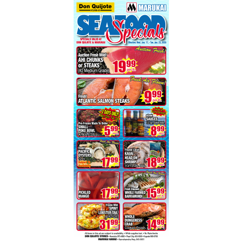 Seafood Flyer Wed, Jun 17, 2026 - Tue, Jun 23, 2026