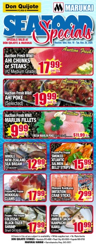 Seafood Flyer Wed, November 19, 2025 - Tue, November 25, 2025
