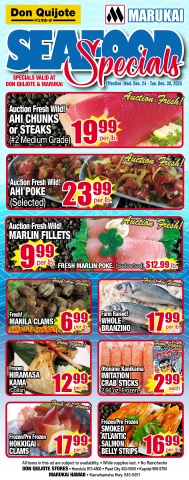 Seafood Flyer Wed, Dec 24, 2025 - Tue, Dec 30, 2025