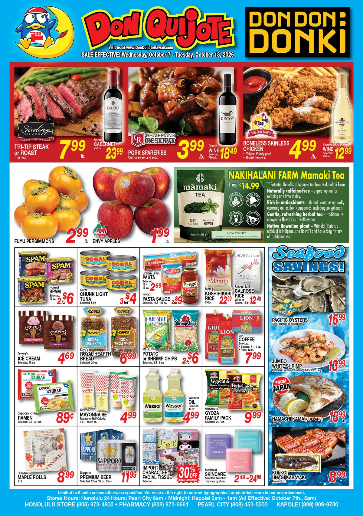 Weekly Flyer Wed, Oct 7, 2026 - Tue, Oct 13, 2026