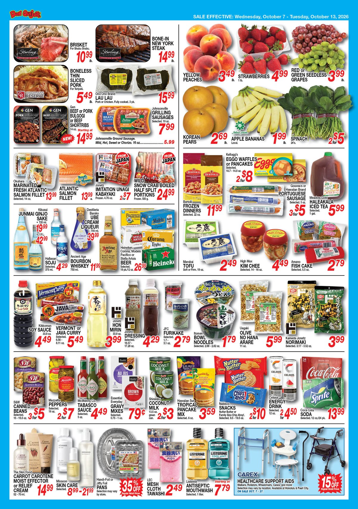 Weekly Flyer Wed, Oct 7, 2026 - Tue, Oct 13, 2026