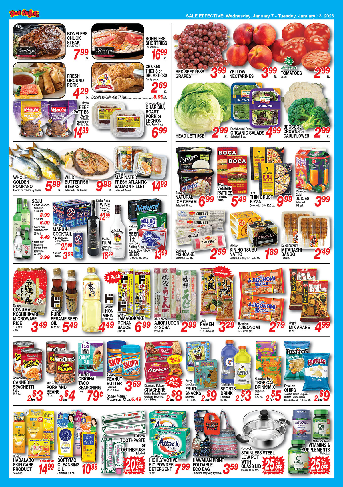 Weekly Flyer Wed, Jan 07, 2026 - Tue, Jan 13, 2026