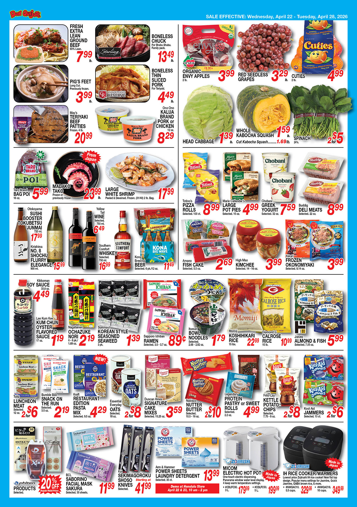Weekly Flyer Wed, Apr 22, 2026 - Tue, Apr 28, 2026