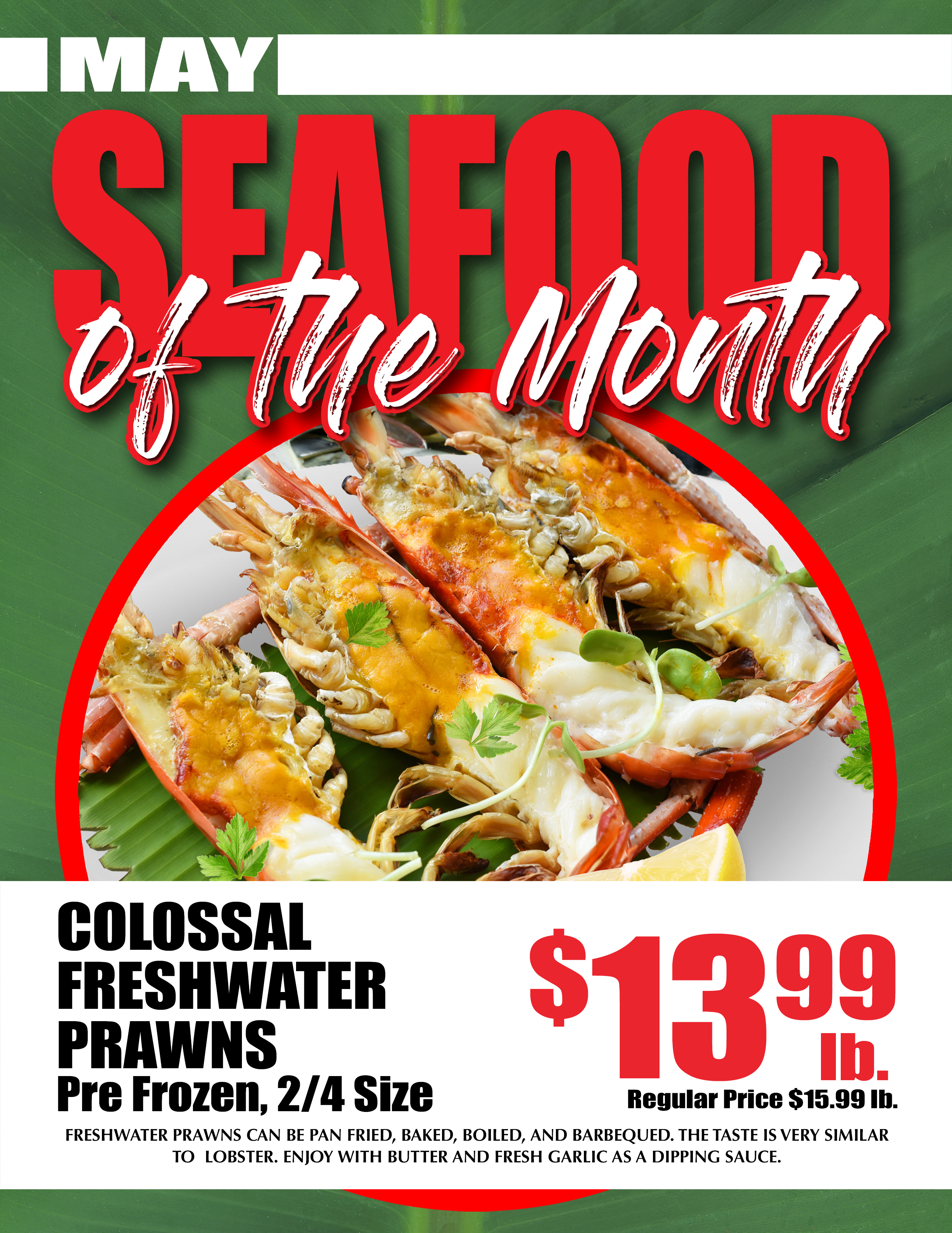 Seafood of the month
