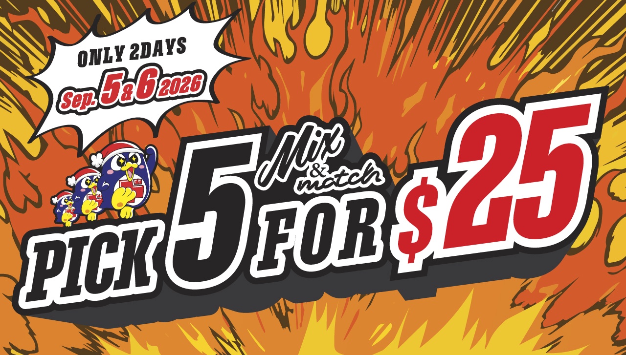 Pick 5 For $25 SEP.