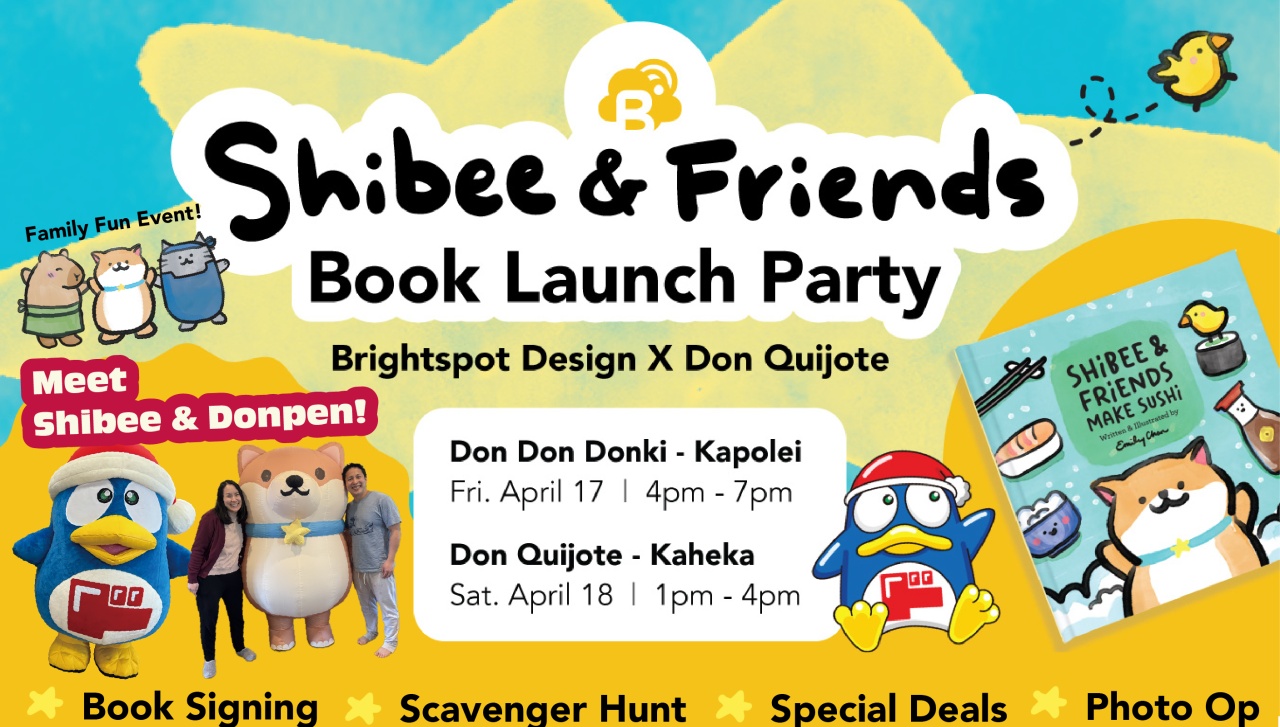 Brightspot Design x Don Quijote | Shibee & Friends Book Launch Party