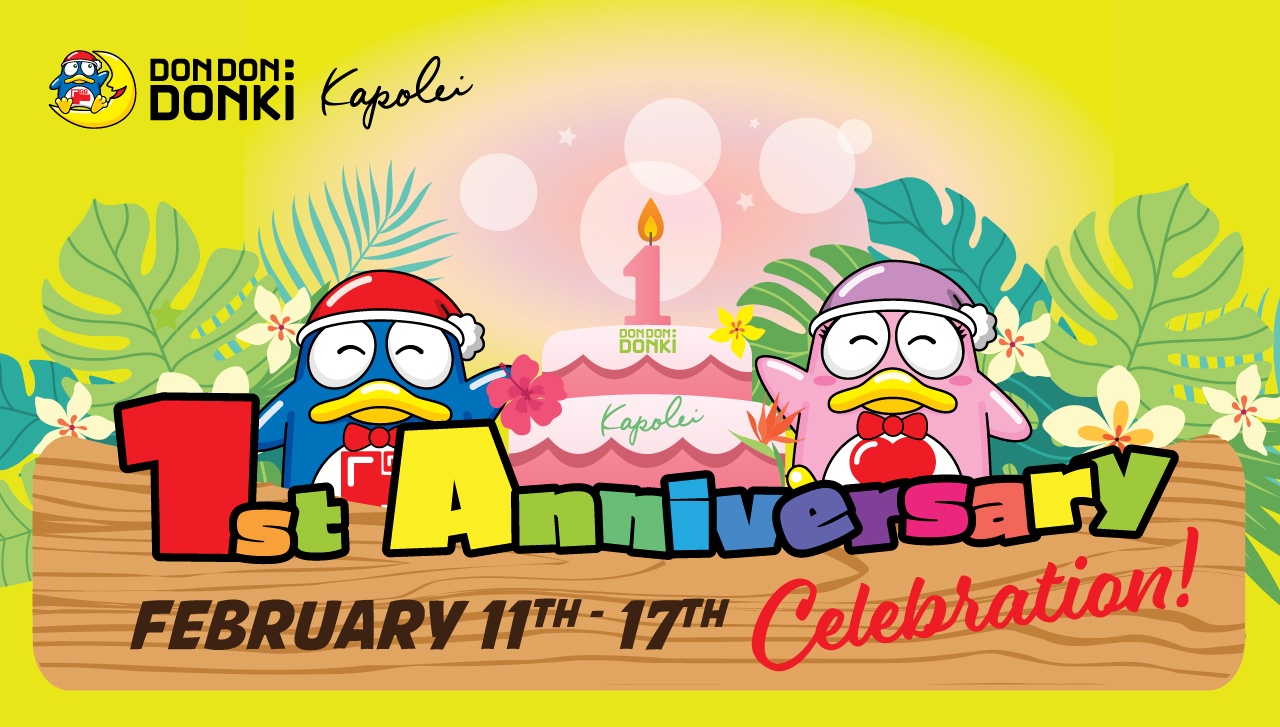 Don Don Donki 1st Anniversary
