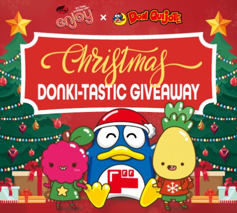 Enjoy x DonQuijote Christmas Donki-tastic Giveaway