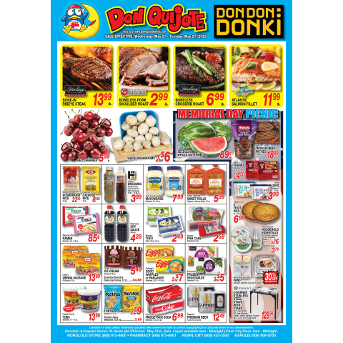 Weekly Flyer Wednesday, May 21, 2025 - Tuesday, May 27, 2025