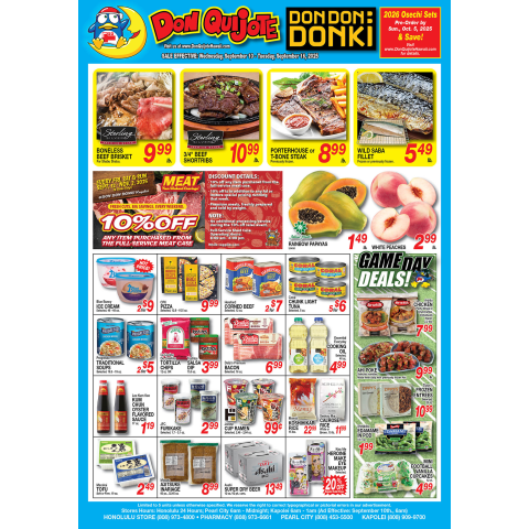 Weekly Flyer Wed, September 10, 2025 - Tue, September 16, 2025