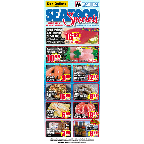 Seafood Flyer Wed, Jun 24, 2026 - Tue, Jun 30, 2026