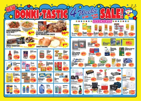 Donki-Tastic Thursday Flyer, Feb 25, 2026 to Mar 24, 2026