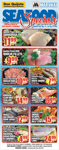 Seafood Flyer Wed, May 13, 2026 - Tue, May 19, 2026