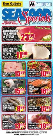 Seafood Flyer Wed, Mar 18, 2026 - Tue, Mar 24, 2026