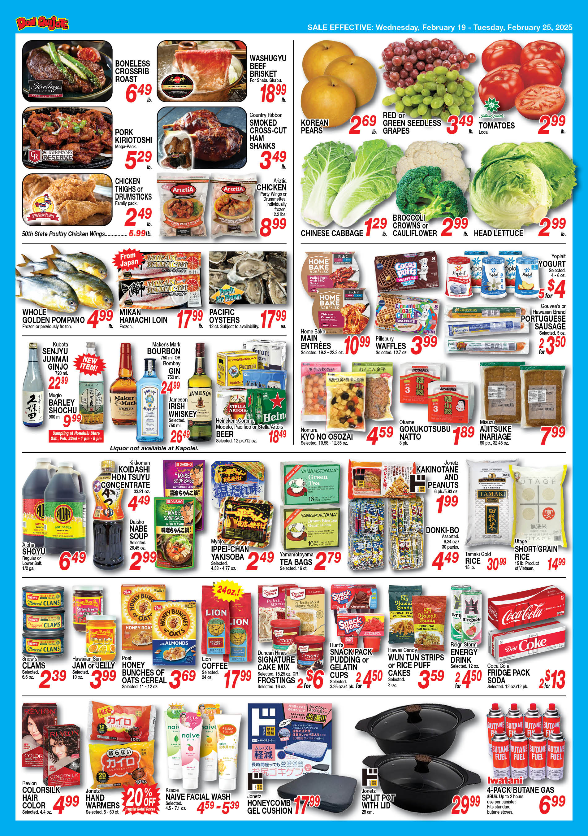 Weekly Flyer Thursday, February 19, 2025 - Tuesday, February 25, 2025