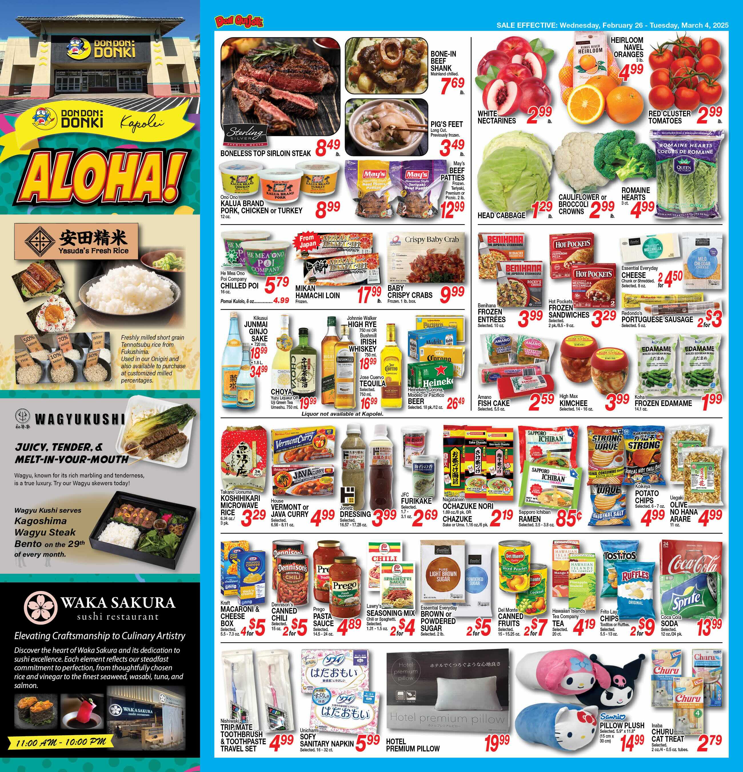 Don Don Donki Kapolei - February 26 - March 4, 2025