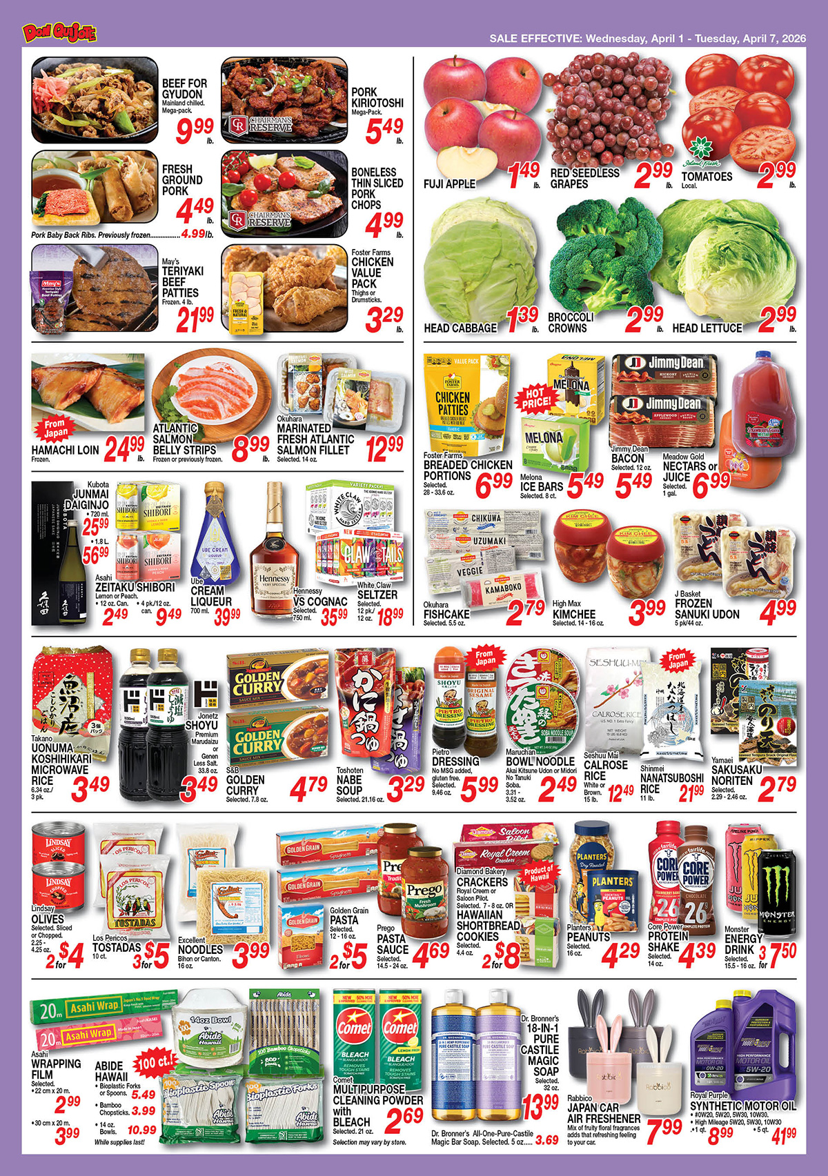 Weekly Flyer Wed, Apr 01, 2026 - Tue, Apr 07, 2026
