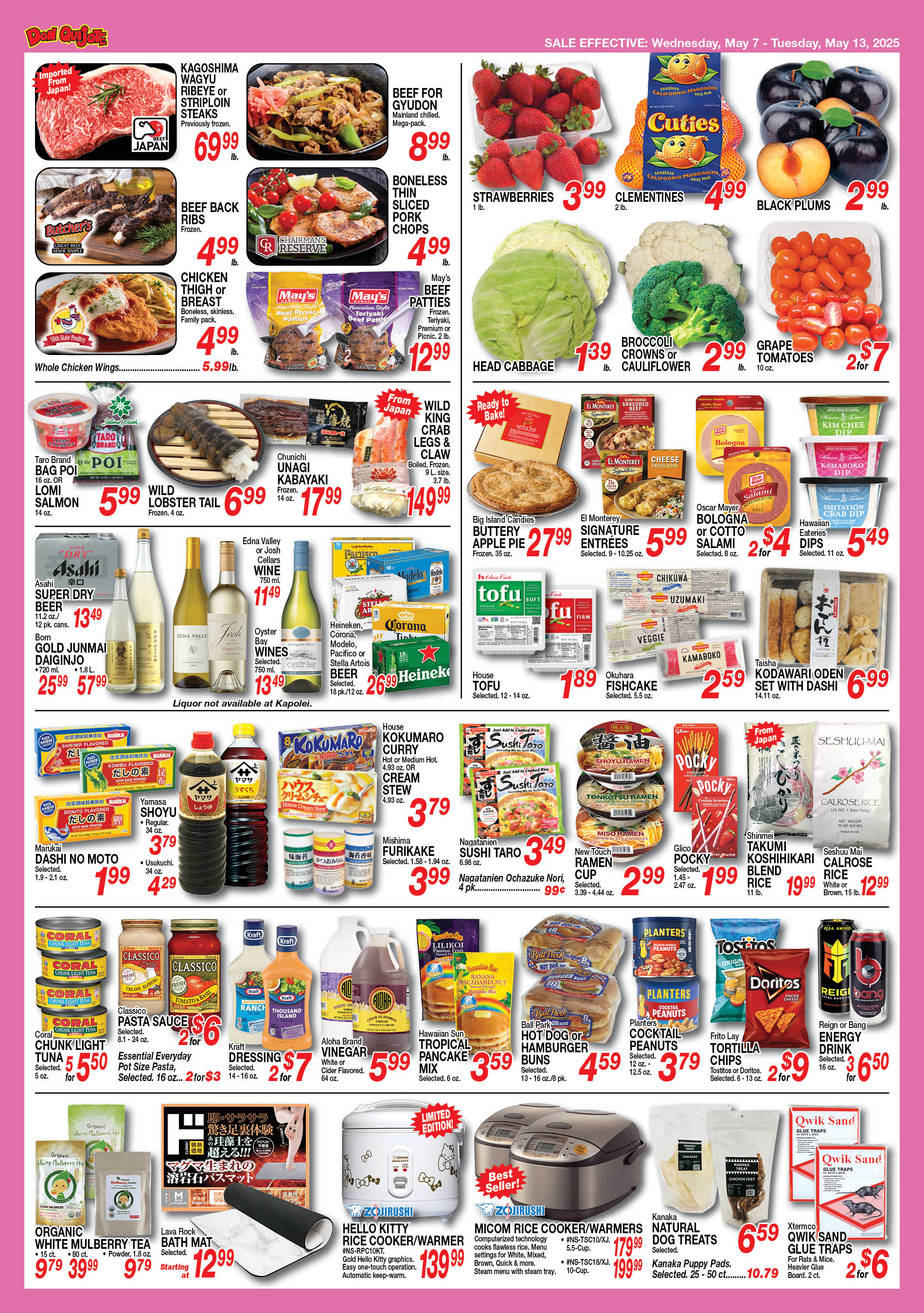 Weekly Flyer Wednesday, May 07, 2025 - Tuesday, May 13, 2025	