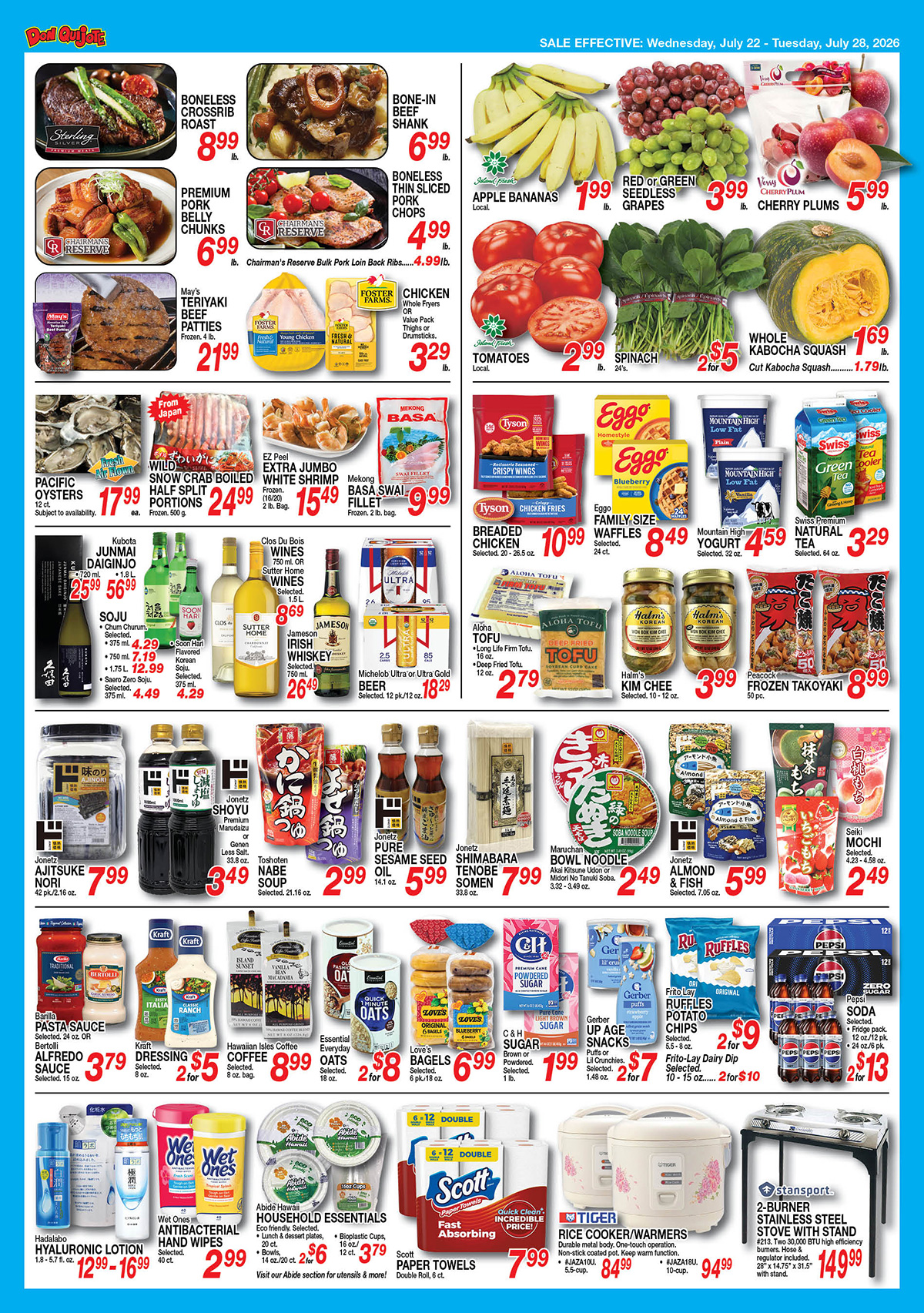 Weekly Flyer Wed, Jul 22, 2026 - Tue, Jul 28, 2026