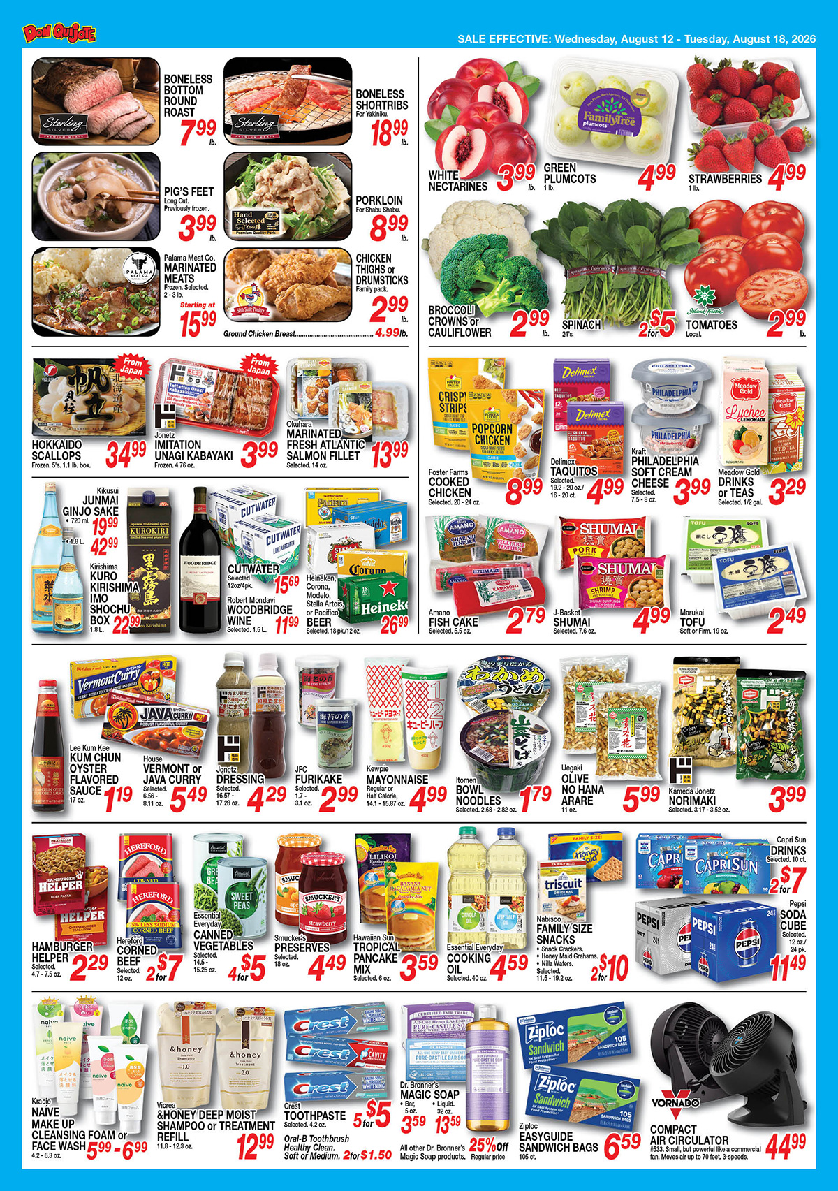 Weekly Flyer Wed, Aug 12, 2026 - Tue, Aug 18, 2026