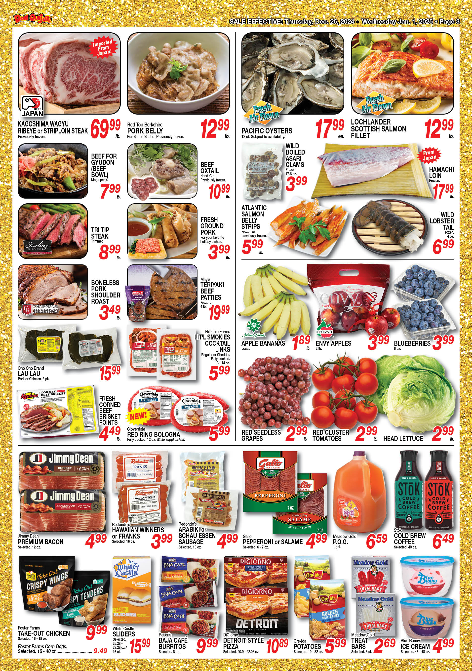 Weekly Flyer Wed, December 26, 2024 - Wed, January 01, 2025